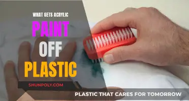 Removing Acrylic Paint from Plastic: Effective Solutions