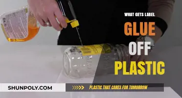 Effective Ways to Remove Label Glue from Plastic Surfaces Easily