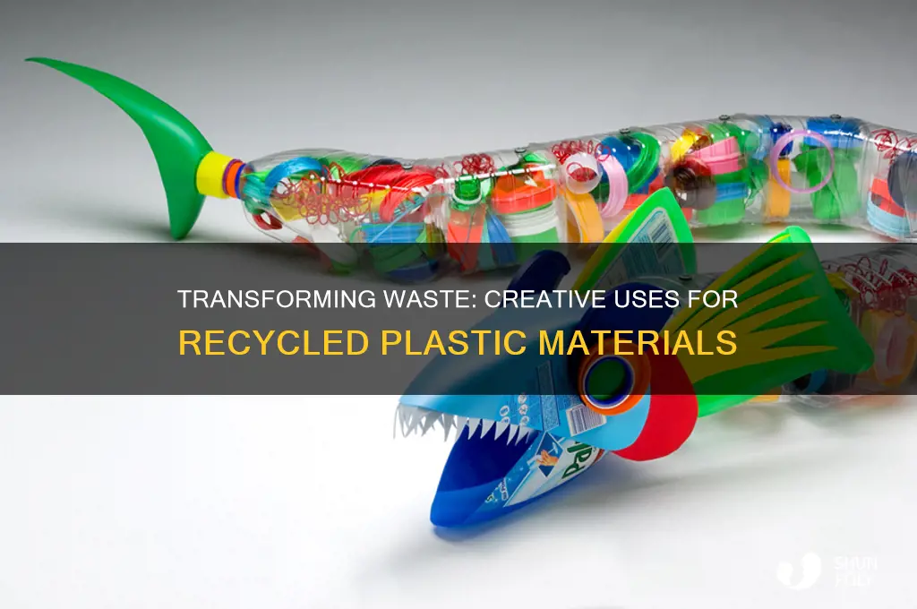 what gets made from recycled plastic