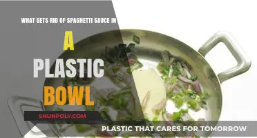 Effective Ways to Remove Spaghetti Sauce Stains from Plastic Bowls