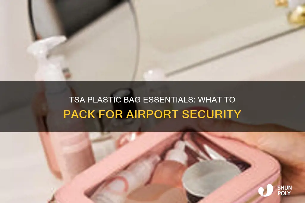 what goes in tsa plastic bag