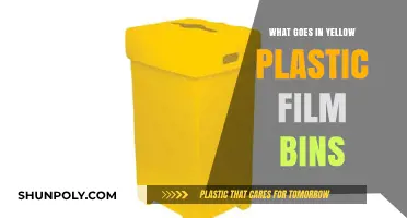 Yellow Bins: Plastic Film and Wrap Disposal