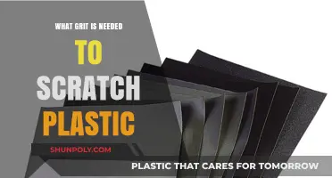 The Grit Needed to Scuff and Scratch Plastic Surfaces