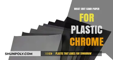 Sandpaper Grit for Polishing Plastic Chrome