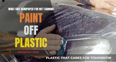 Wet Sanding Paint Off Plastic: Best Grit Sandpaper Choice