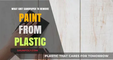 Best Grit Sandpaper for Removing Paint from Plastic Surfaces