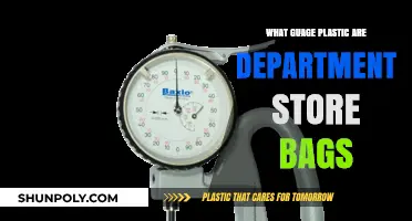 Understanding Department Store Bag Thickness: A Guide to Plastic Gauge