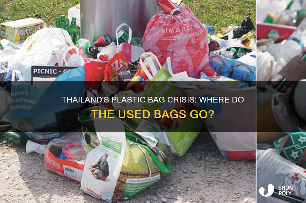 what happened to all the used plastic bags in thailand