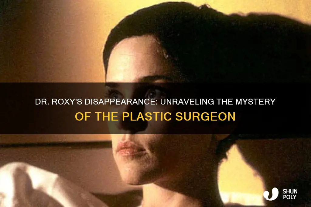 what happened to dr roxy plastic surgeon