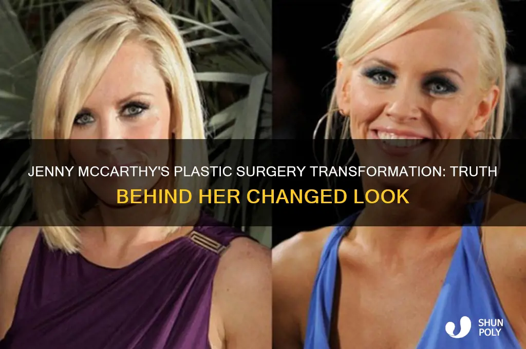 what happened to jenny mccarthy plastic surgery
