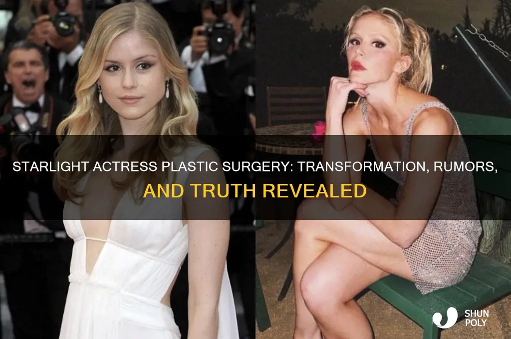 what happened to starlight actress plastic surgery