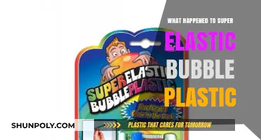 The Rise and Fall of Super Elastic Bubble Plastic