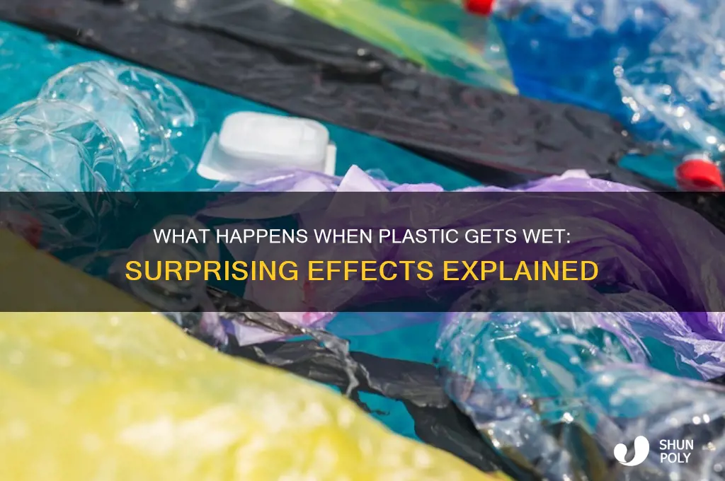 what happens if plastic gets wet