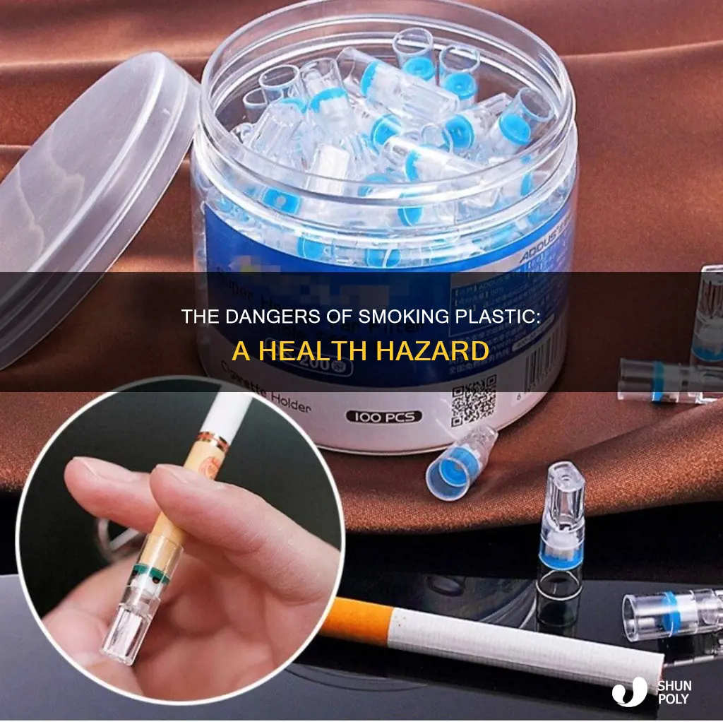 what happens if u smoke plastic
