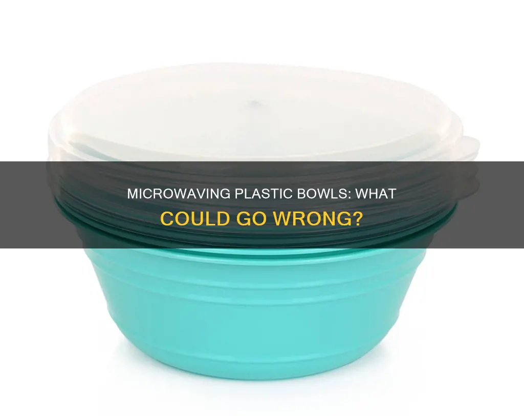 what happens if you microwave plastic bowls