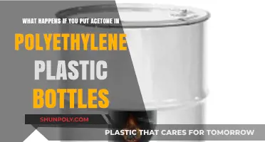 Acetone in Polyethylene Bottles: Risks, Reactions, and Safety Concerns