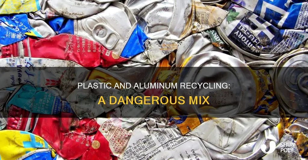what happens if you put aluminum in plastic recycling