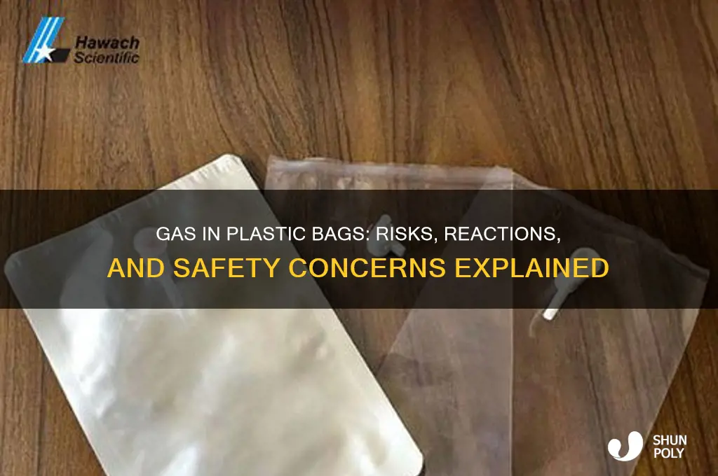 what happens if you put gas in a plastic bag