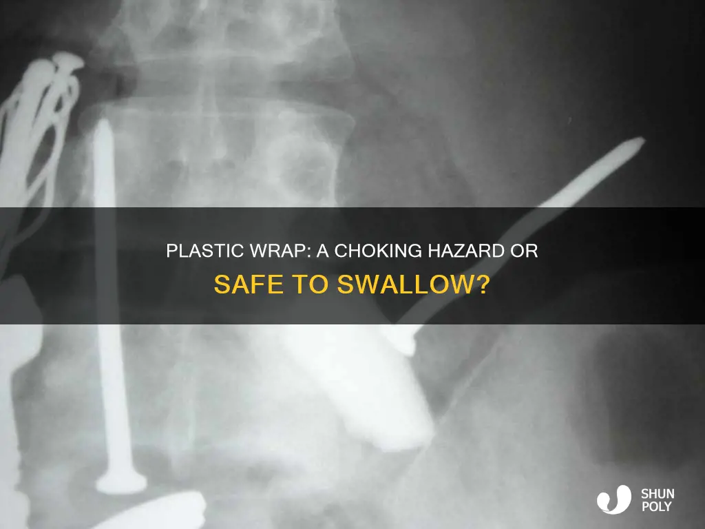 what happens if you swallow plastic warp