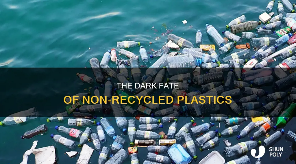 what happens to non recycled plastics
