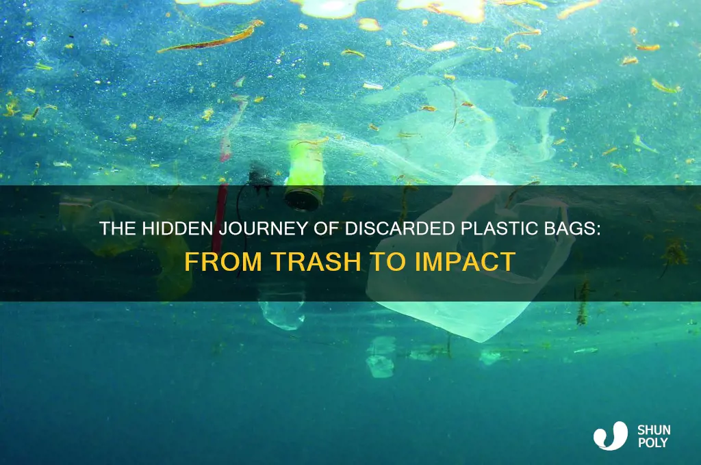 what happens to plastic bags when they are thrown away