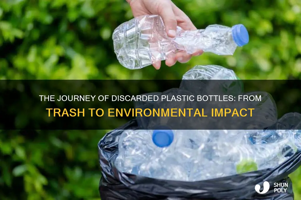 what happens to plastic bottles when they are thrown away