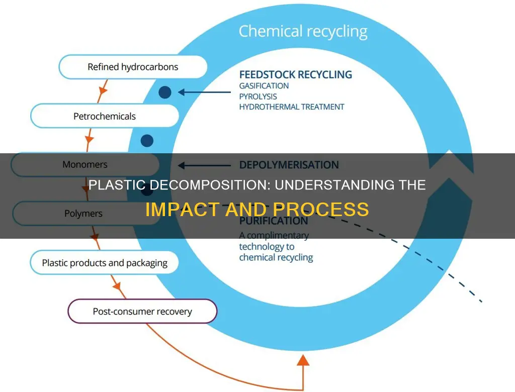 what happens to plastic when it decomposes