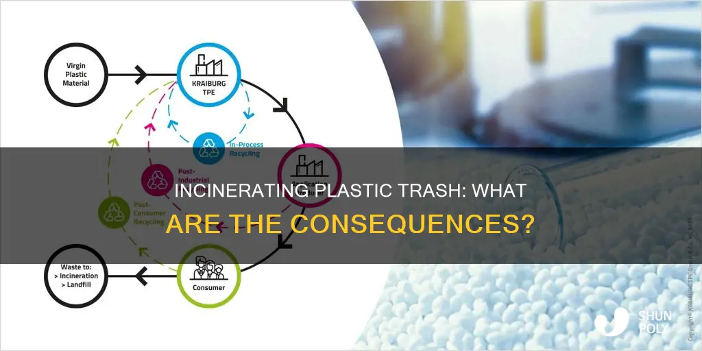 what happens when plastic trash is incinerated