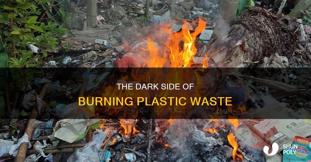 what happens when you burn plastic waste