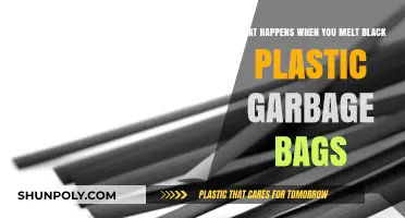 Melting Black Plastic Bags: Environmental Impact and Recycling Challenges
