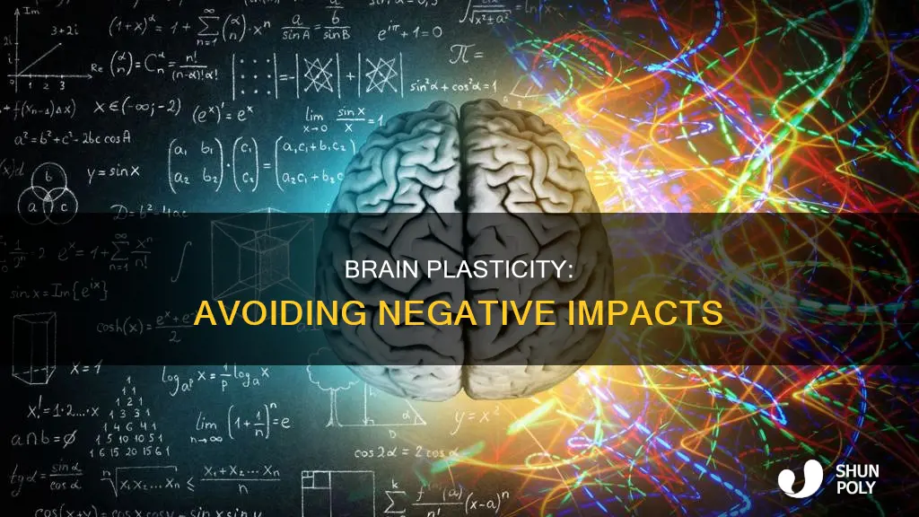 what has negative effect on brain plasticity