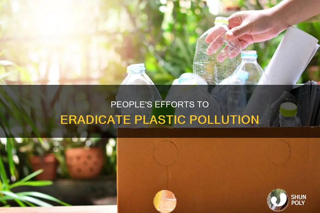 what have people done to eradicate plastic