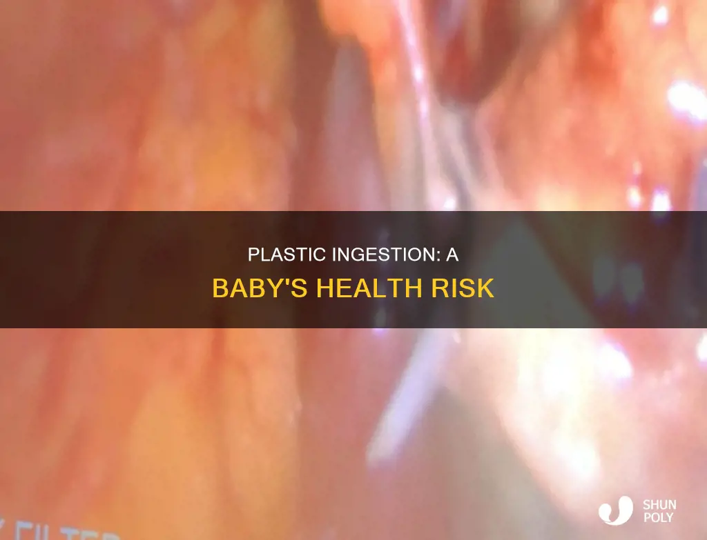 what if a baby swallows plastic