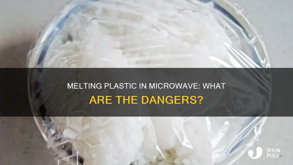 what if plastic melts in microwave