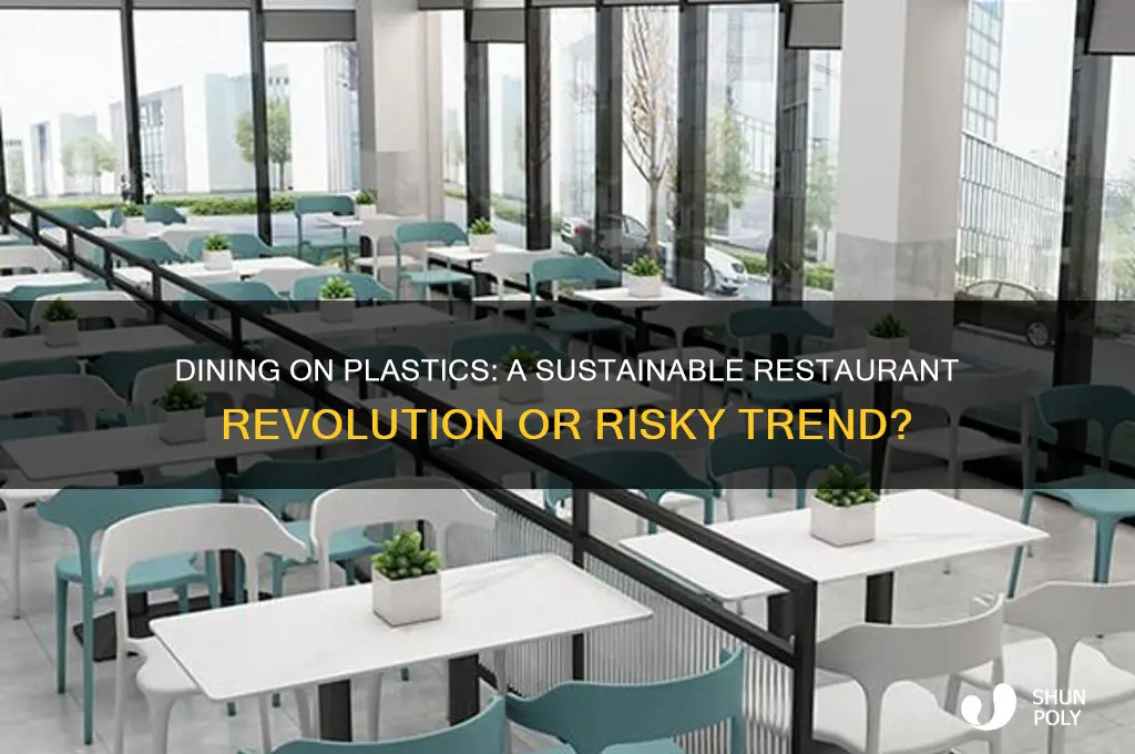 what if we made restaurants sit in only plastics