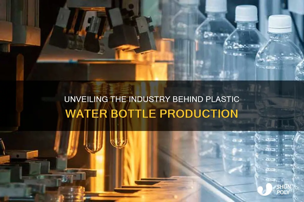 what industry makes plastic used for water bottles
