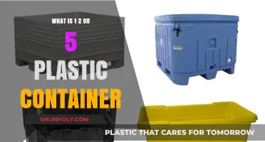 Plastic Containers: Understanding Resin Codes