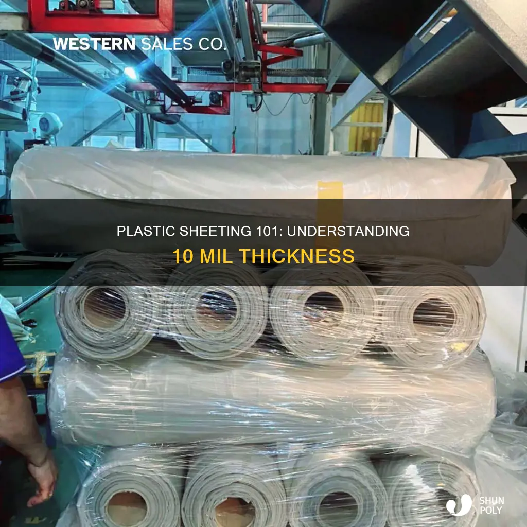 what is 10 mil plastic sheeting