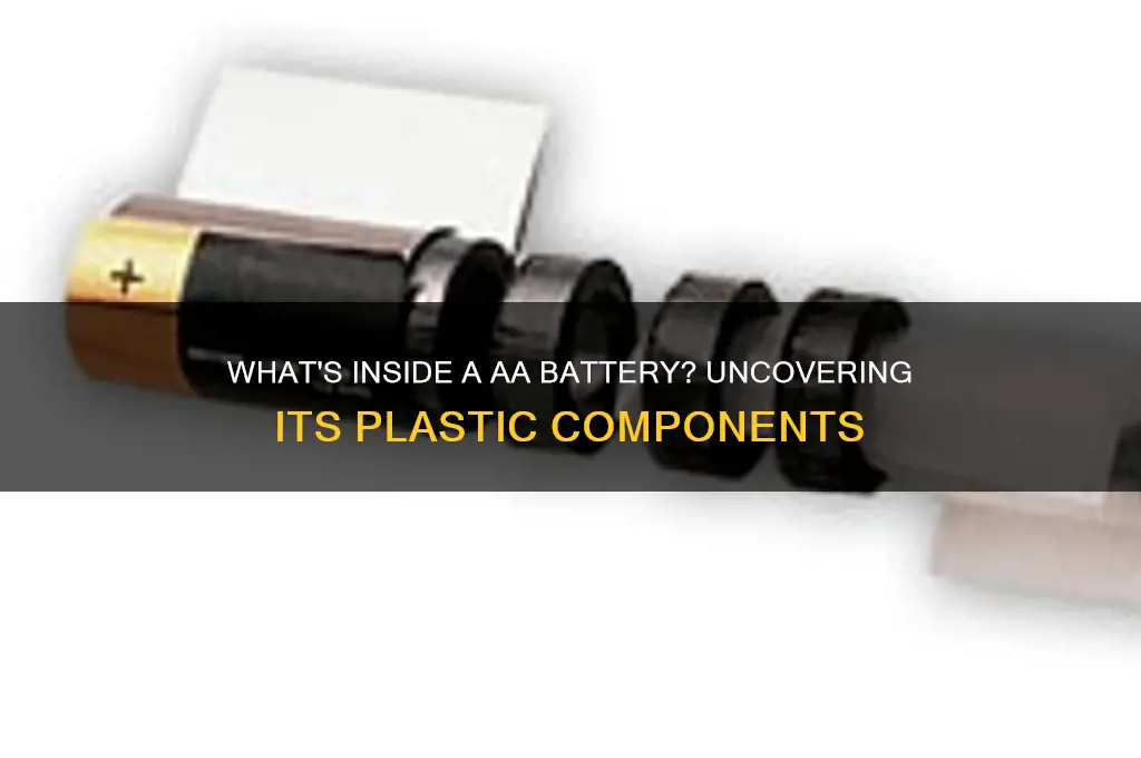 what is a aa battery made of plastic