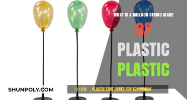 Unveiling the Surprising Plastic Composition of Balloon Strings