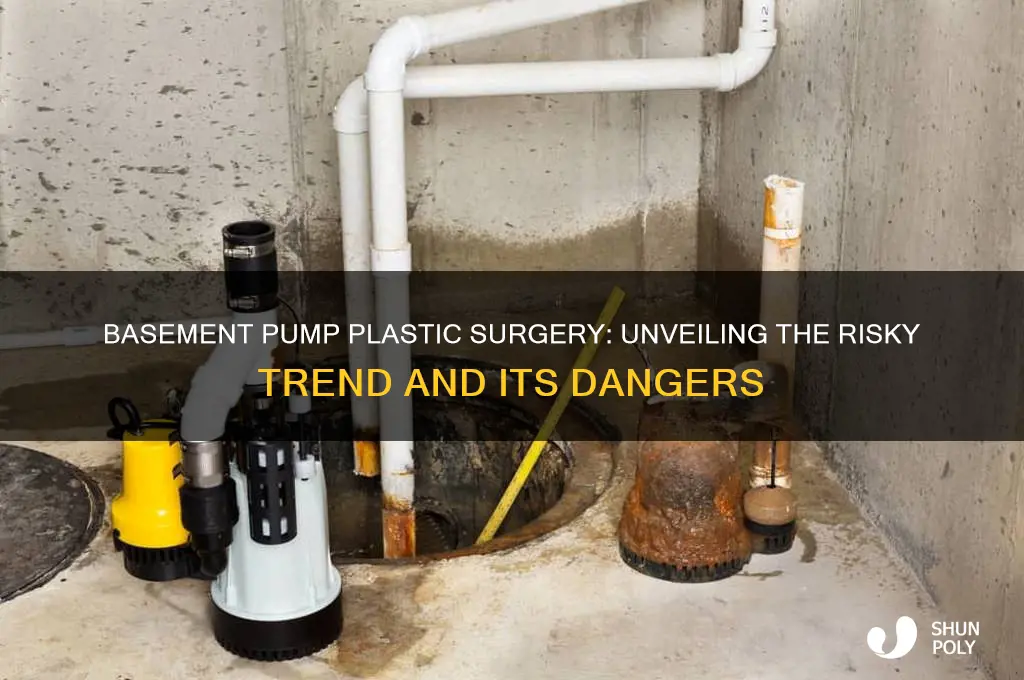 what is a basement pump plastic surgery