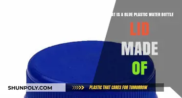 Unveiling the Material Composition of Blue Plastic Water Bottle Lids