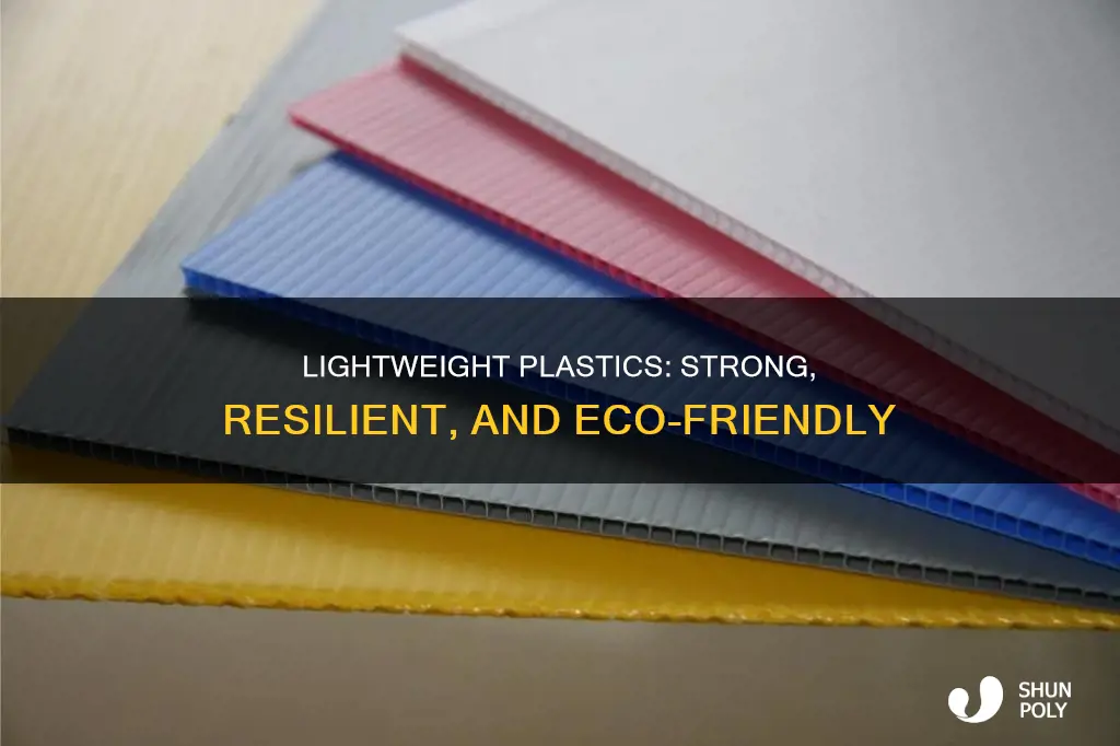 what is a durable lightweight plastic