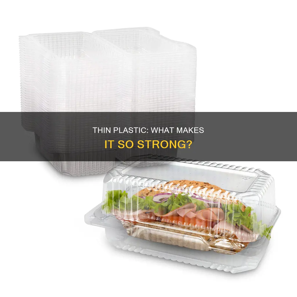what is a durable thin plastic