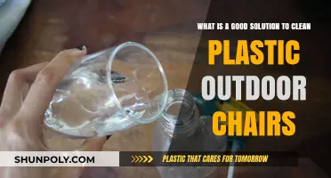 Effective Cleaning Solutions for Your Plastic Outdoor Chairs