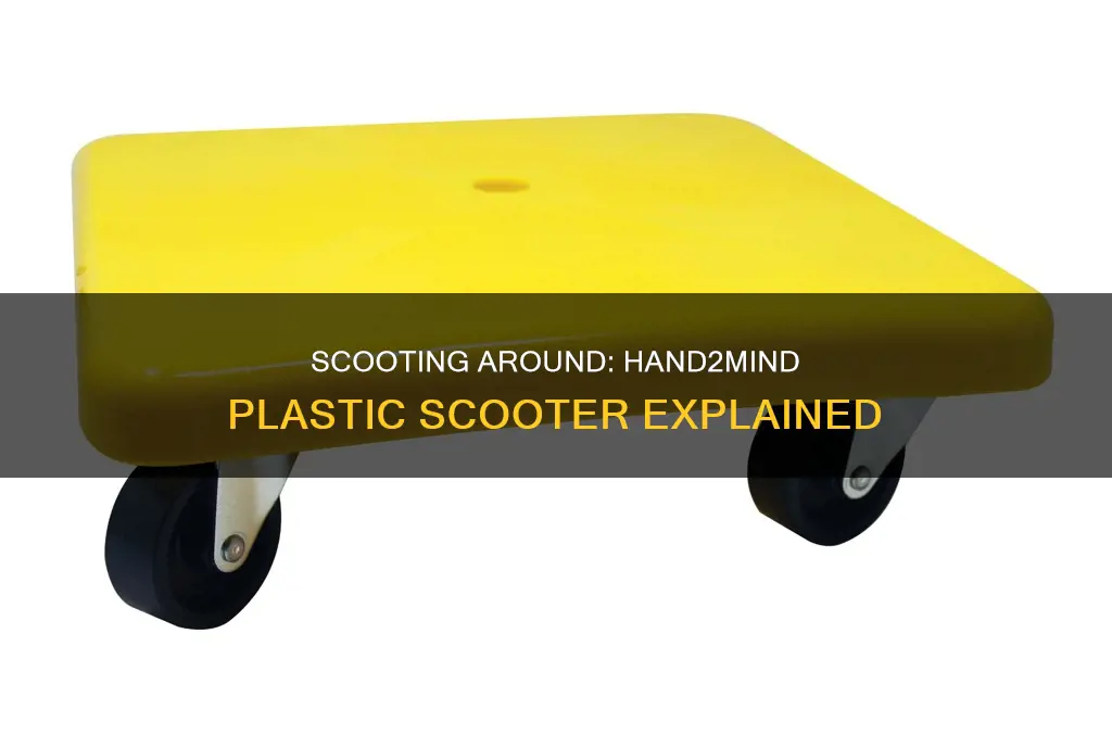 what is a hand2mind plastic scooter