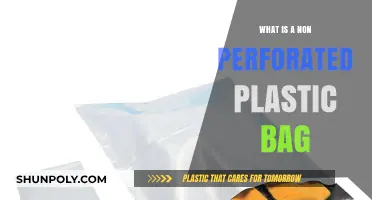 Understanding Non-Perforated Plastic Bags: Uses, Benefits, and Environmental Impact