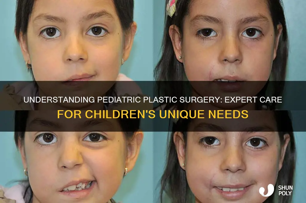 what is a pediatric plastic surgeon