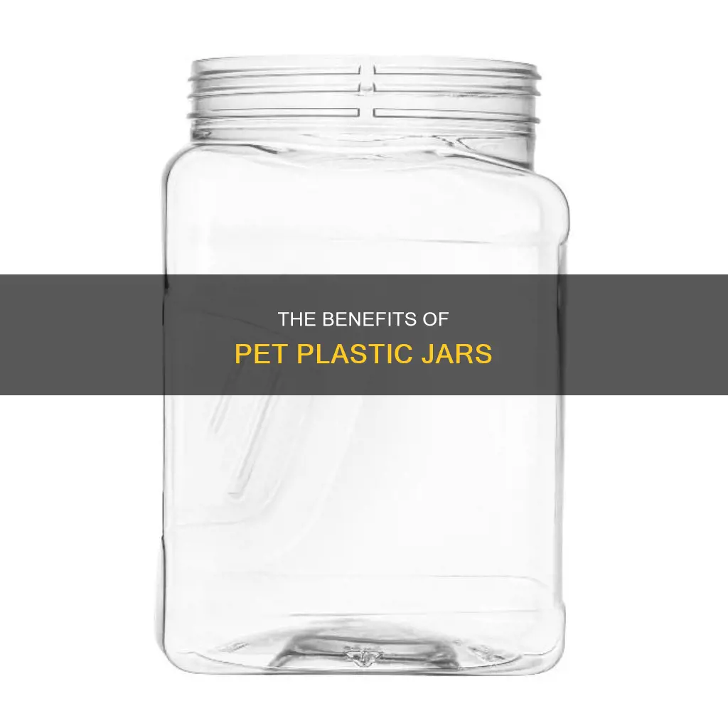 what is a pet plastic jar