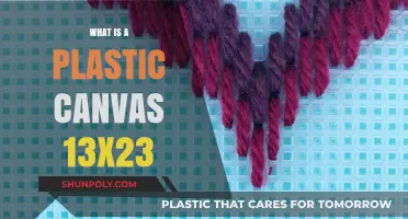 Plastic Canvas: 13x23 Inch Creative Fun